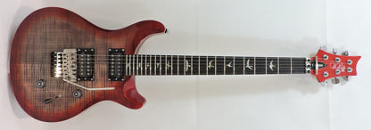 PRS SE Custom 24 Floyd Charcoal Cherry Burst