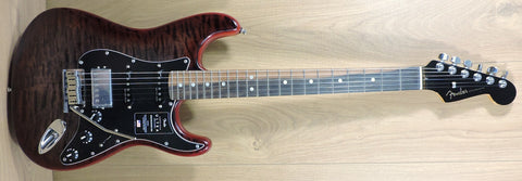 Fender Limited Edition American Ultra Stratocaster® HSS. Umbra, Streaked Ebony Fingerboard