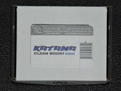 Keeley Mini Katana Clean Boost Pedal - Used