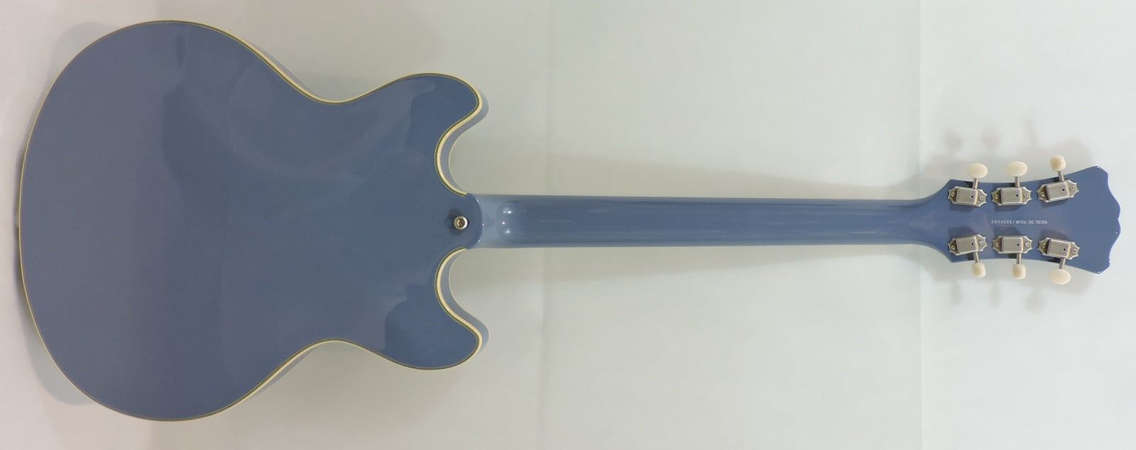 D'Angelico Exel DC Tour with Hard Case. Slate Blue - Used