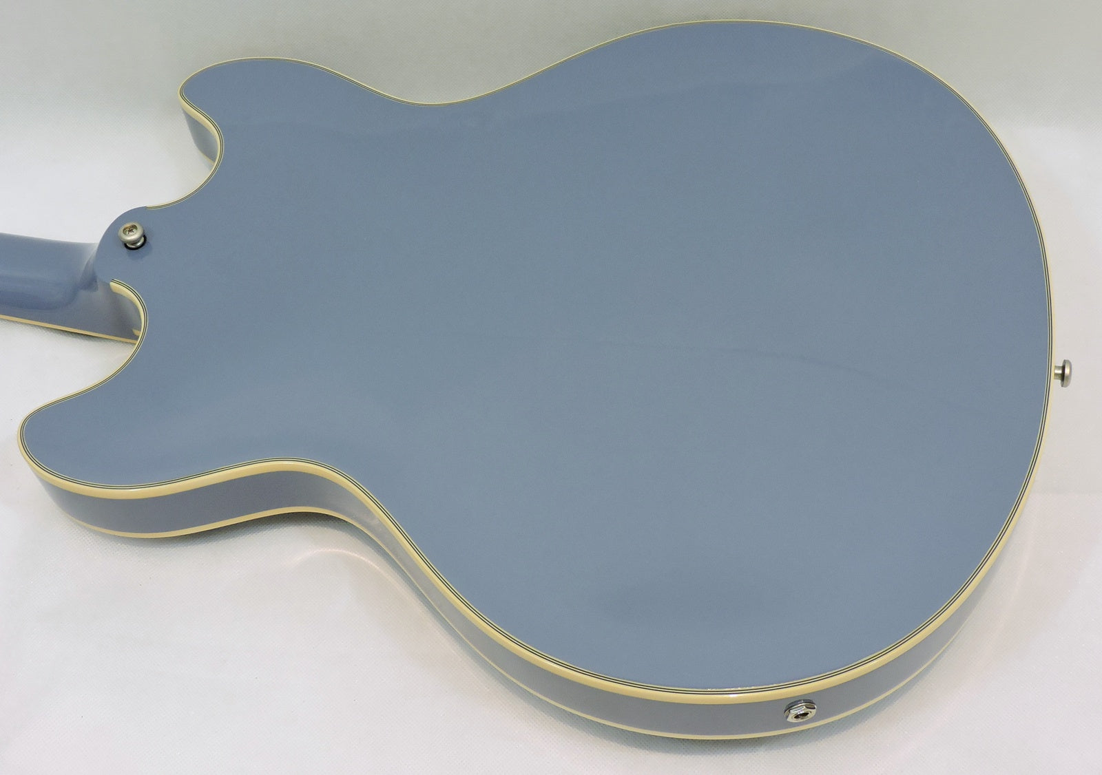 D'Angelico Exel DC Tour with Hard Case. Slate Blue - Used