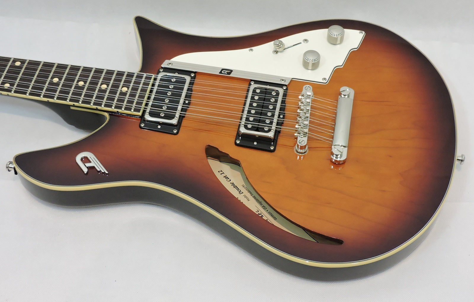 Duesenberg Double Cat 12-String, Vintage Sunburst