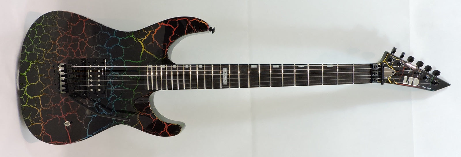 ESP LTD M-1 Custom 87 Rainbow Crackle - Used