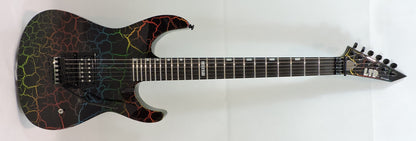ESP LTD M-1 Custom 87 Rainbow Crackle - Used
