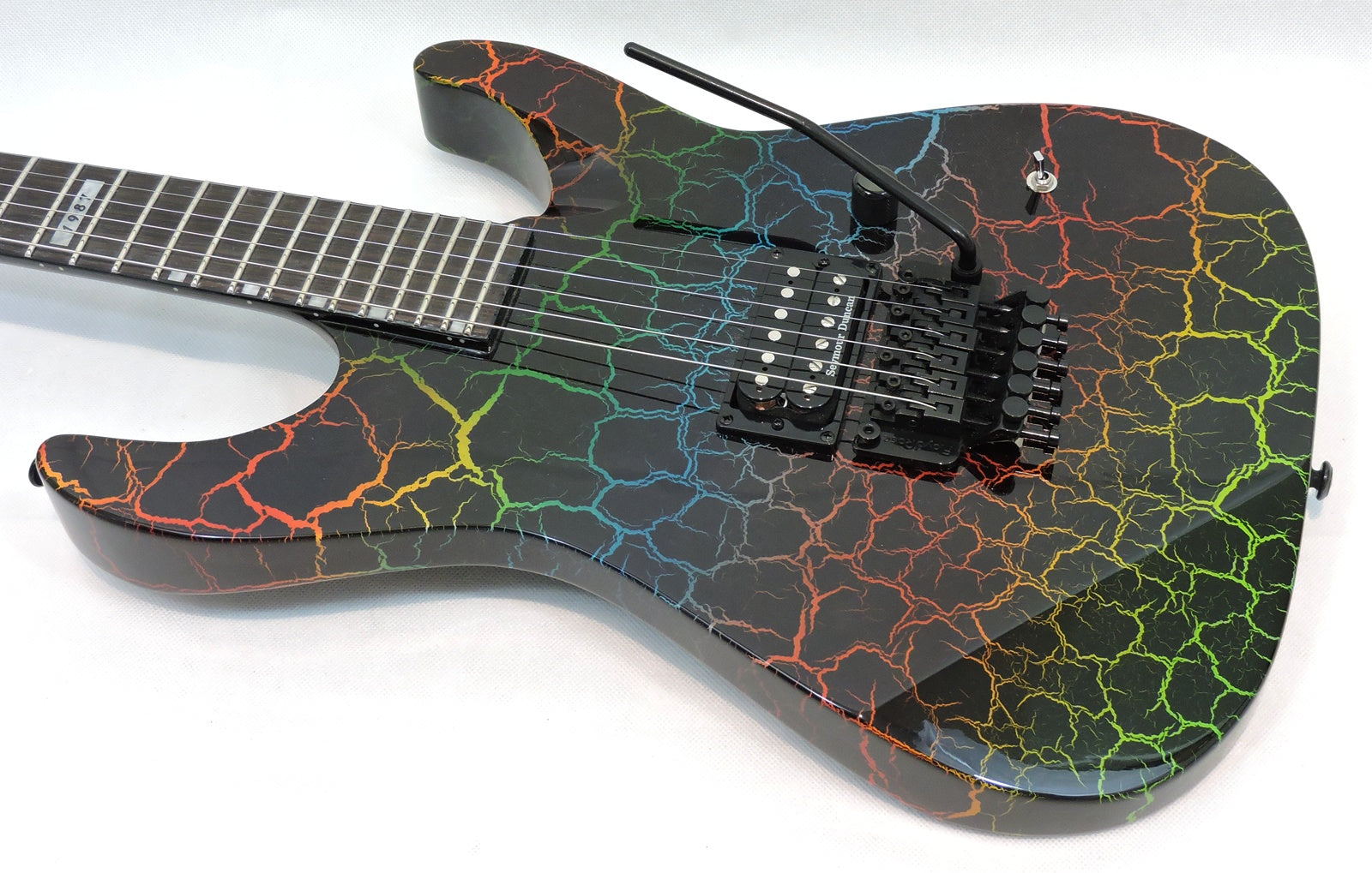 ESP LTD M-1 Custom 87 Rainbow Crackle - Used