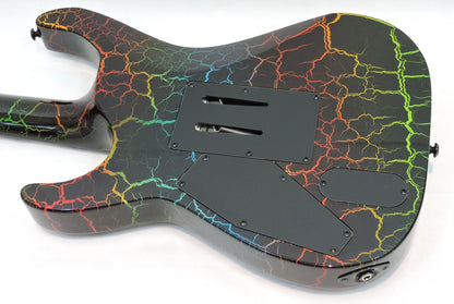 ESP LTD M-1 Custom 87 Rainbow Crackle - Used
