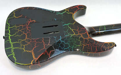ESP LTD M-1 Custom 87 Rainbow Crackle - Used