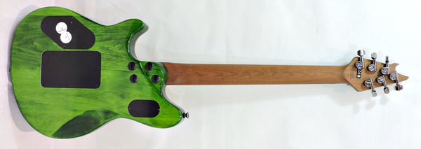 EVH® Wolfgang® Standard QM. Baked Maple Fingerboard, Transparent Green