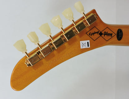 Epiphone Inspired by Gibson Custom 1958 Korina Explorer. Like New - Used