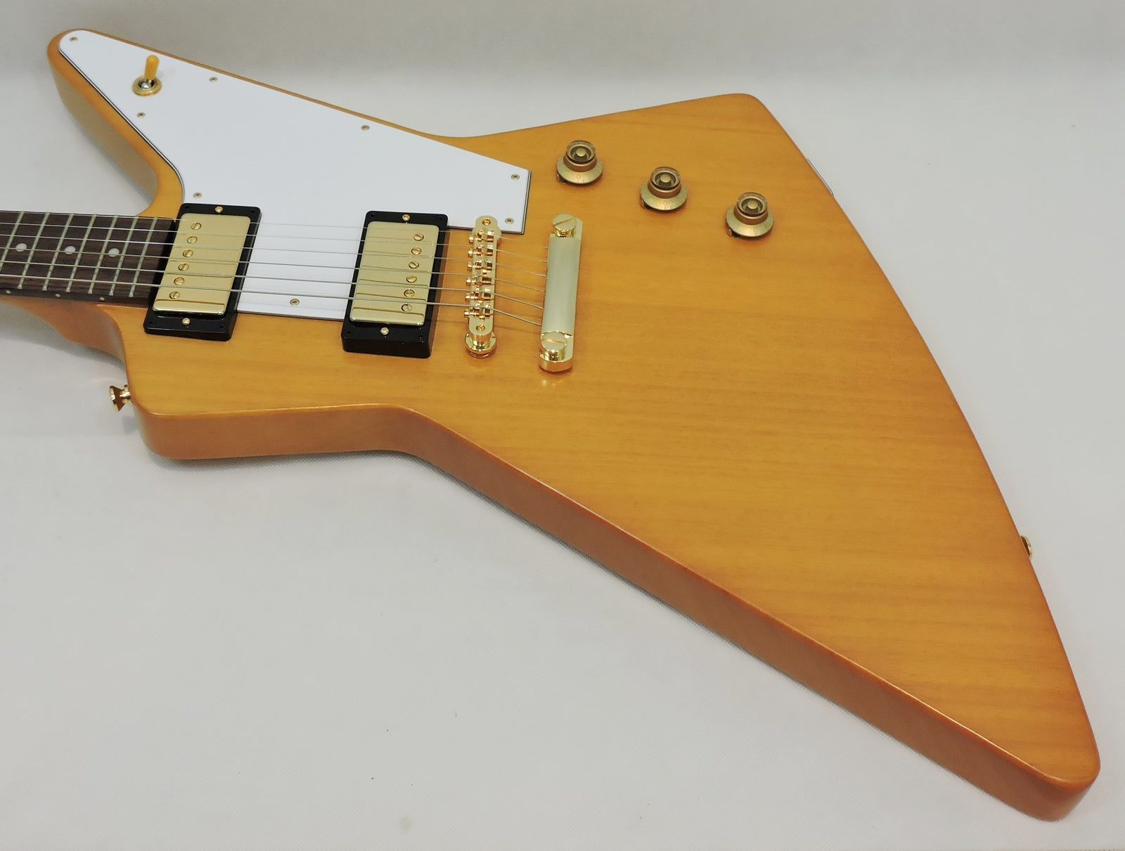 Epiphone Inspired by Gibson Custom 1958 Korina Explorer. Like New - Used