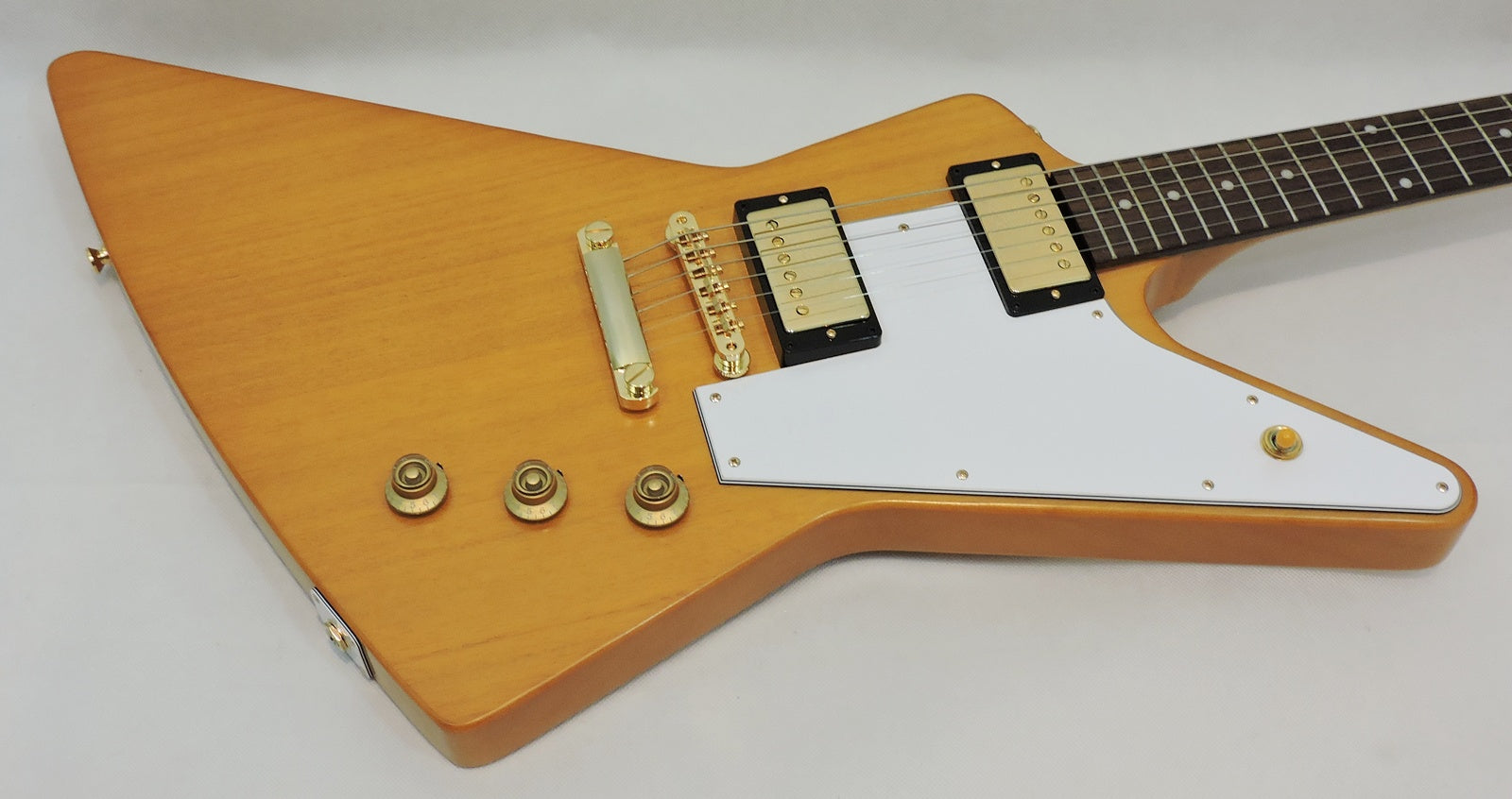 Epiphone Inspired by Gibson Custom 1958 Korina Explorer. Like New - Used