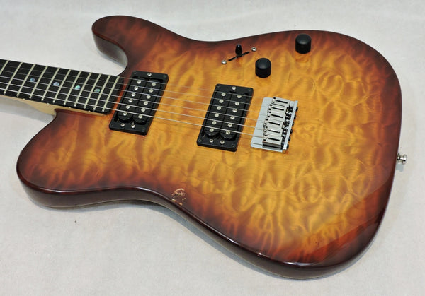 Fender American Deluxe Telecaster HH. Quilted Maple Top.  - Used
