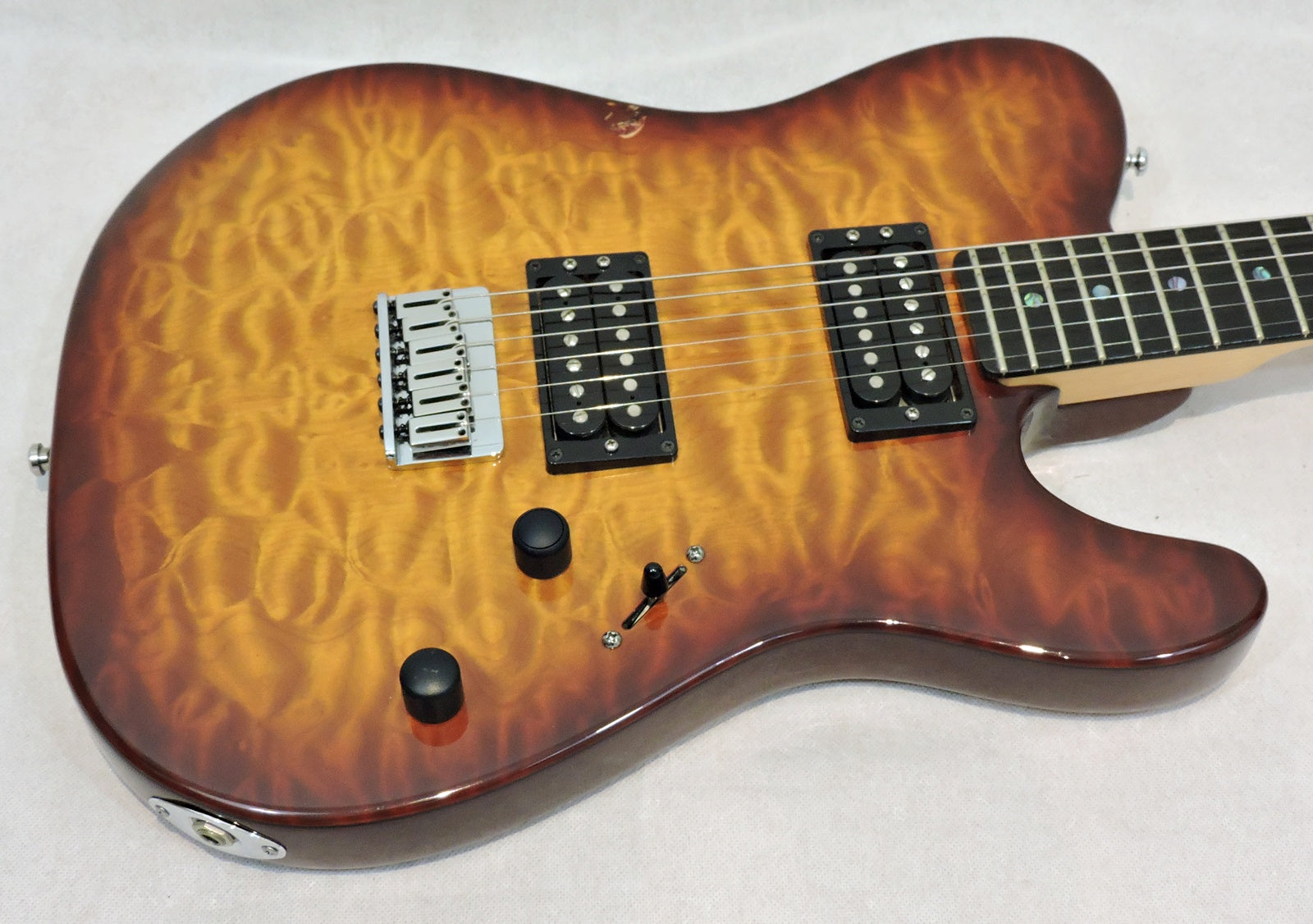 Fender American Deluxe Telecaster HH. Quilted Maple Top.  - Used