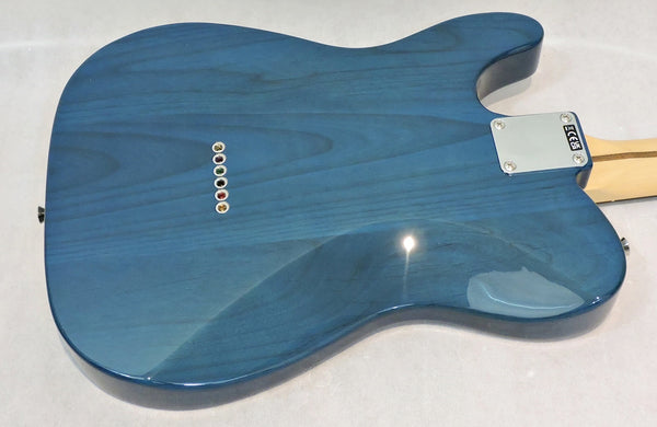 Fender 2024 Collection Made in Japan Hybrid II Telecaster®, Rosewood Fingerboard, Quilt Aquamarine