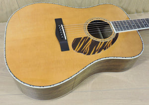 Fender Limited Edition PD-220E Dreadnought, Aged Natural, Ovangkol