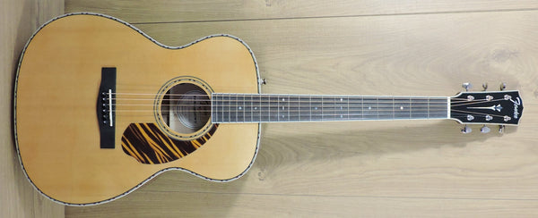 Fender Limited Edition PO-220E Dreadnought, Aged Natural, Ovangkol