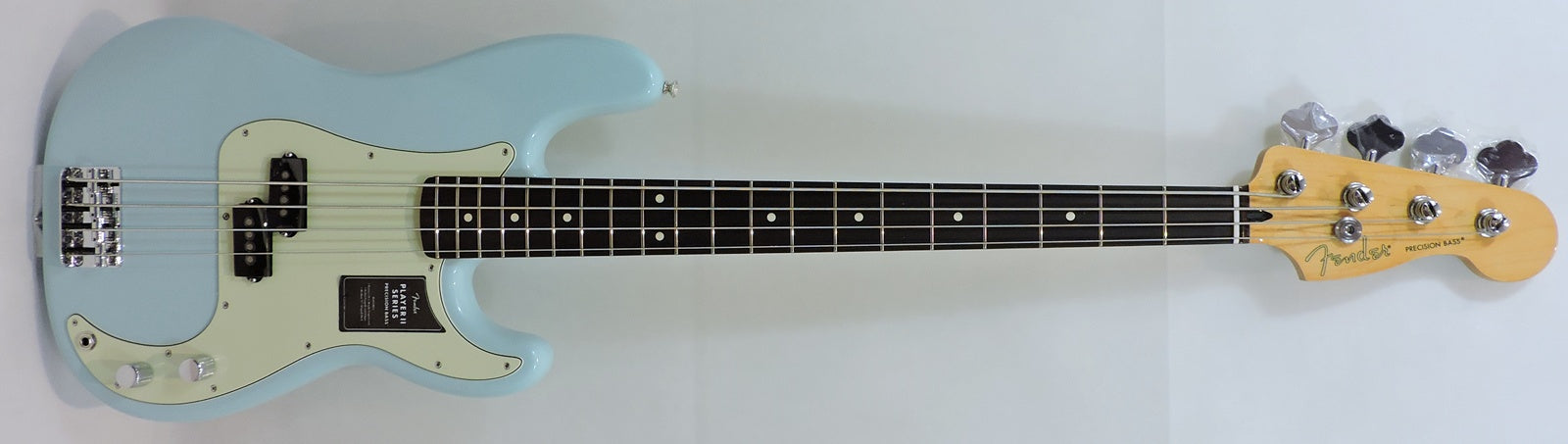 Fender 75th Anniversary Player II Precision Bass, Daphne Blue