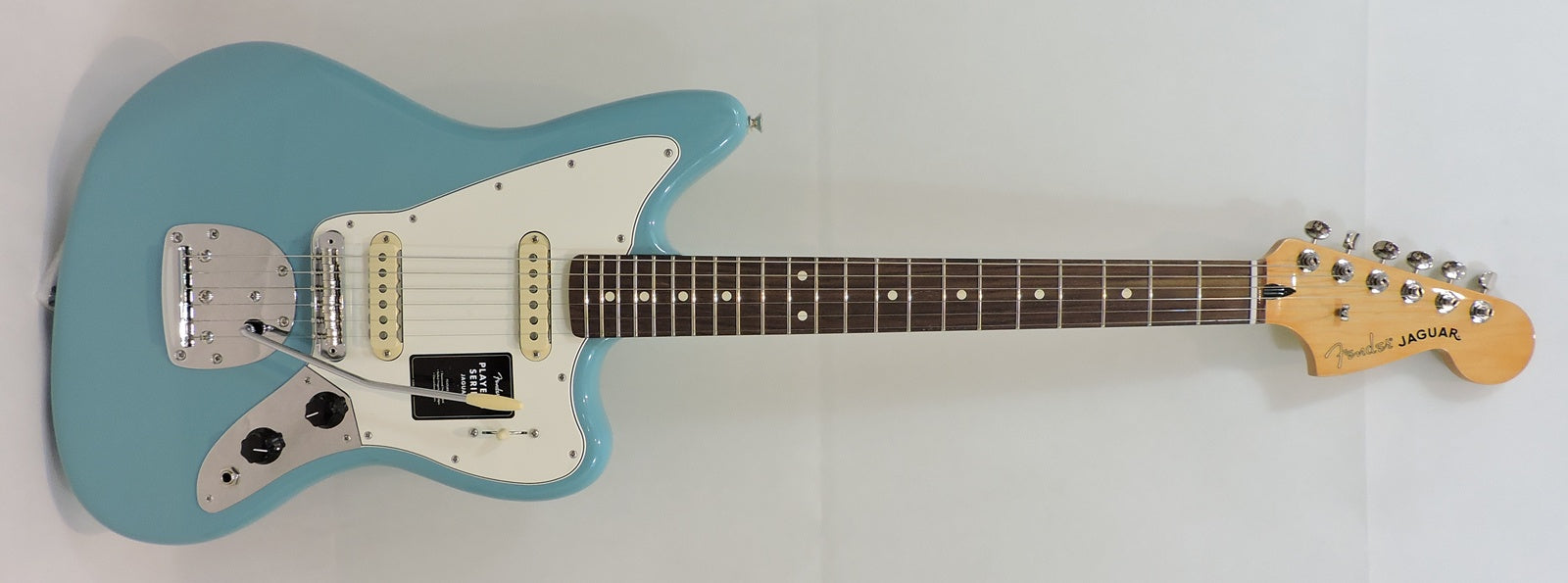 Fender Player II Jaguar®, Rosewood Fingerboard, Aquatone Blue
