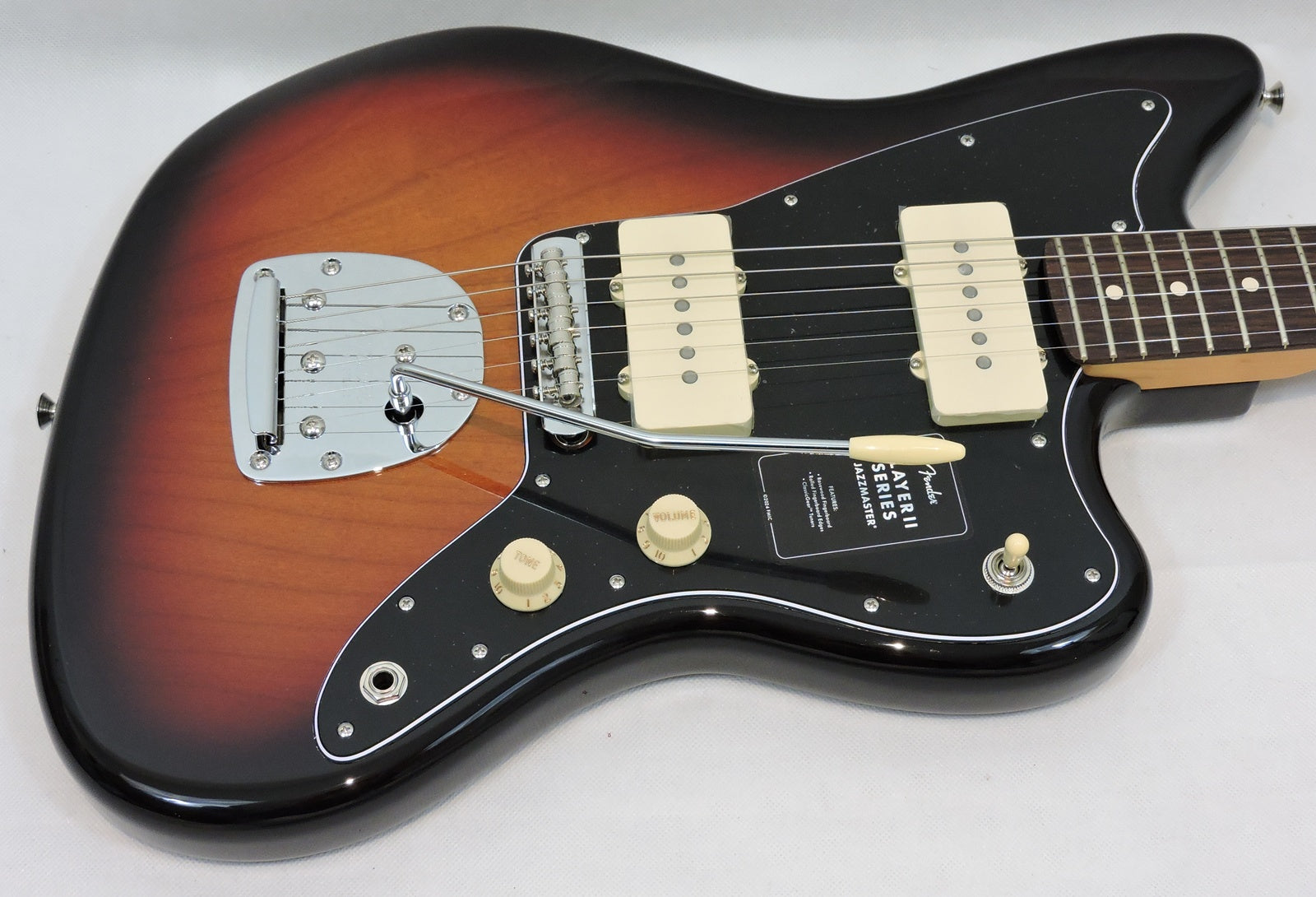 Fender Player II Jazzmaster®, Rosewood Fingerboard, 3-Tone Sunburst