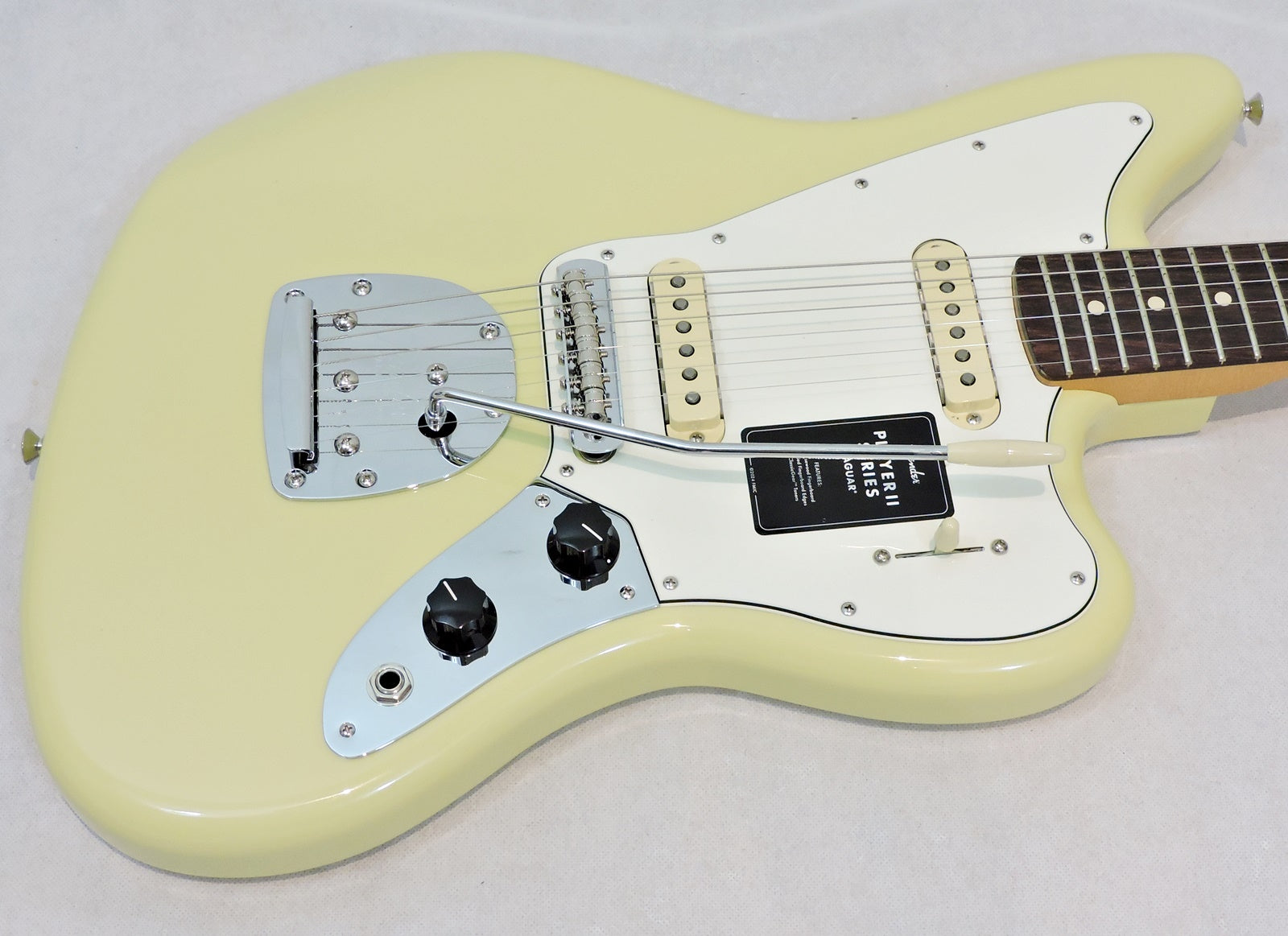 Fender Player II Jaguar®, Rosewood Fingerboard, Hialeah Yellow