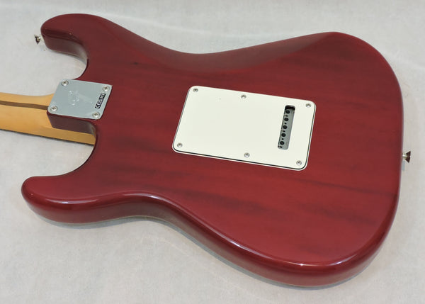 Fender Player II Stratocaster®, Chambered Mahogany Body, Rosewood Fingerboard, Transparent Cherry Burst