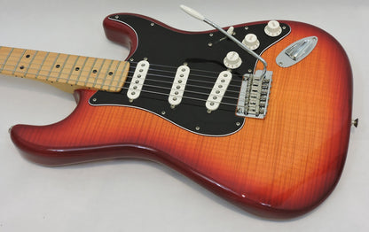 Fender Player Stratocaster Plus Top, Maple Fingerboard, Aged Cherry Burst - Used