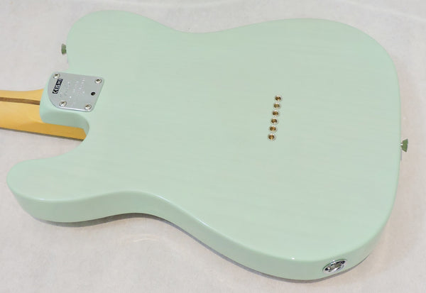 Fender Limited Edition American Professional II Telecaster® Thinline. Transparent Surf Green