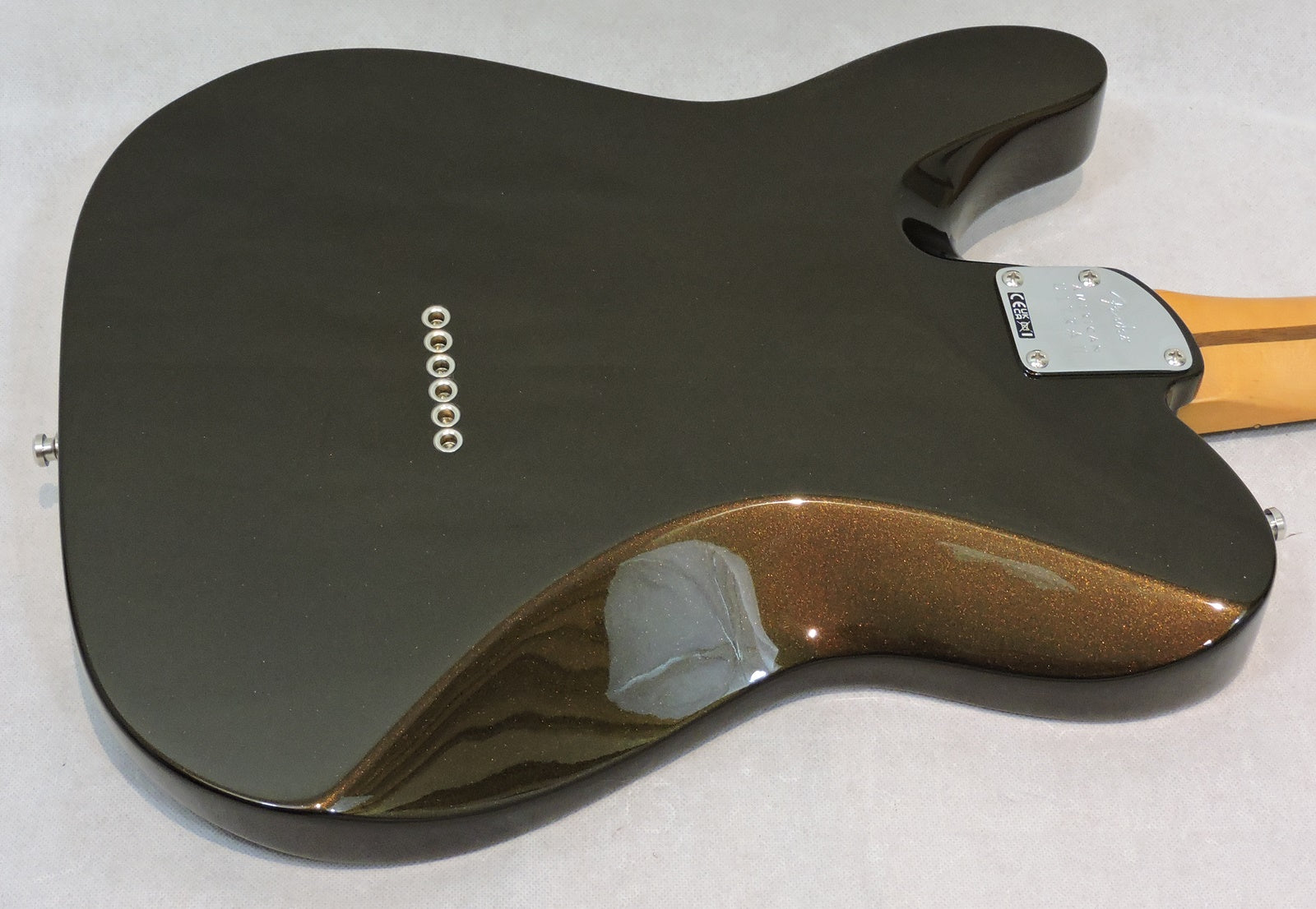 Fender American Ultra II Telecaster®, Ebony Fingerboard, Texas Tea