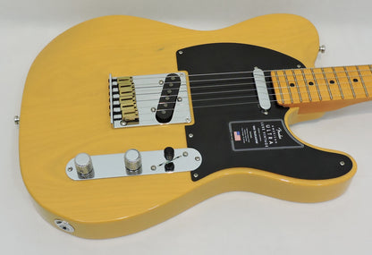 Fender American Ultra Luxe Vintage '50s Telecaster Butterscotch Blonde - Very Slight Mark