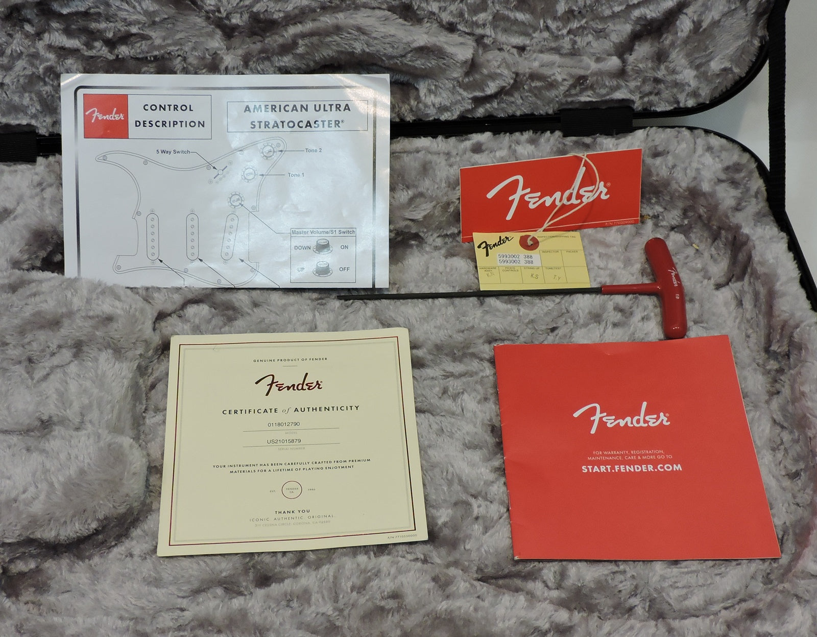 Fender Ultra Stratocaster Texas Tea - Used