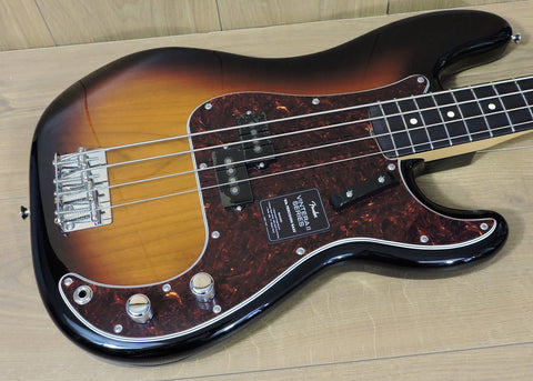 Fender Vintera® II '60s Precision Bass® 3-Colour Sunburst Rosewood Fingerboard