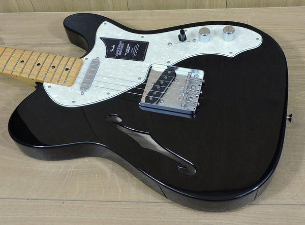 Fender Vintera® II '60s Telecaster® Thinline. Black. Maple Neck