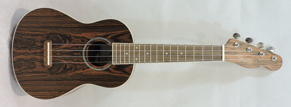 Fender Zuma Exotic Concert Ukulele. Bocote