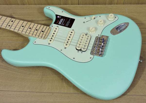 Fender American Performer Stratocaster HSS. Satin Surf Green