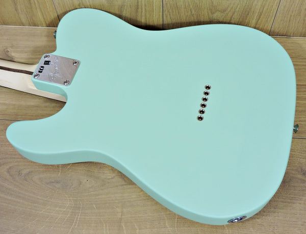 Fender American Performer Telecaster Humbucker. Satin Surf Green