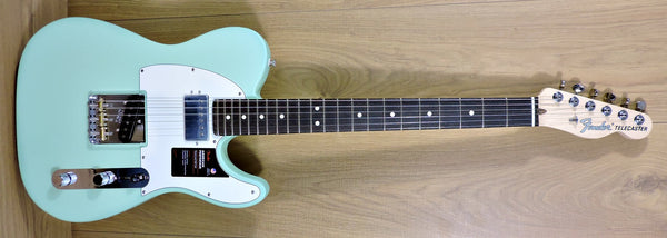 Fender American Performer Telecaster Humbucker. Satin Surf Green