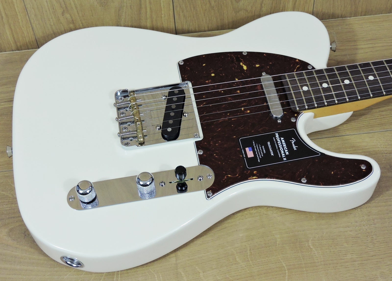Fender American Professional II Telecaster, Olympic White, Rosewood Neck