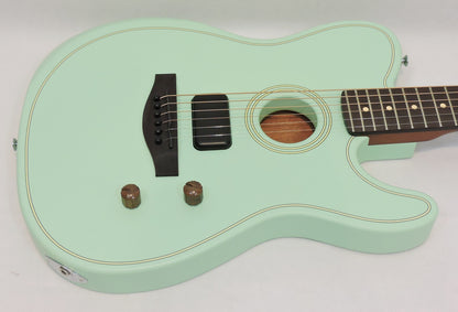 Fender Limited Edition Acoustasonic® Standard Telecaster®, Surf Green