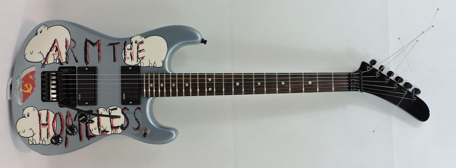 Fender Tom Morello "Arm The Homeless", Rosewood Fingerboard, Blue Ice Metallic