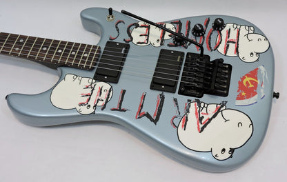 Fender Tom Morello "Arm The Homeless", Rosewood Fingerboard, Blue Ice Metallic