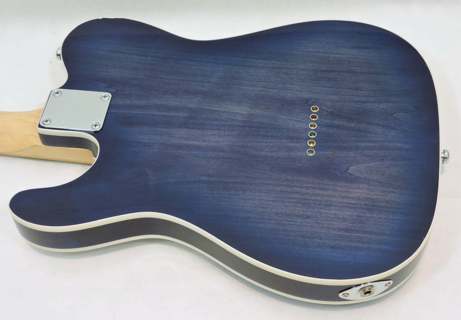 G&L Tribute Asat Classic Semi-hollow Blueburst With Upgrades - Used