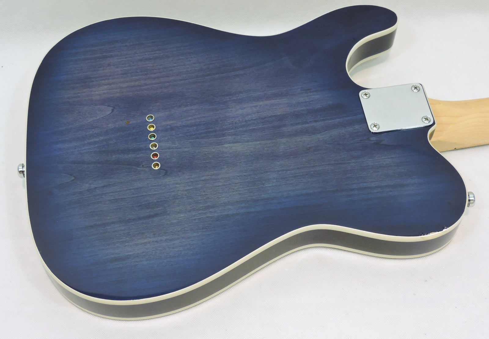 G&L Tribute Asat Classic Semi-hollow Blueburst With Upgrades - Used