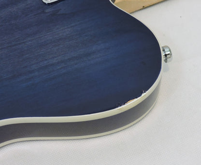 G&L Tribute Asat Classic Semi-hollow Blueburst With Upgrades - Used