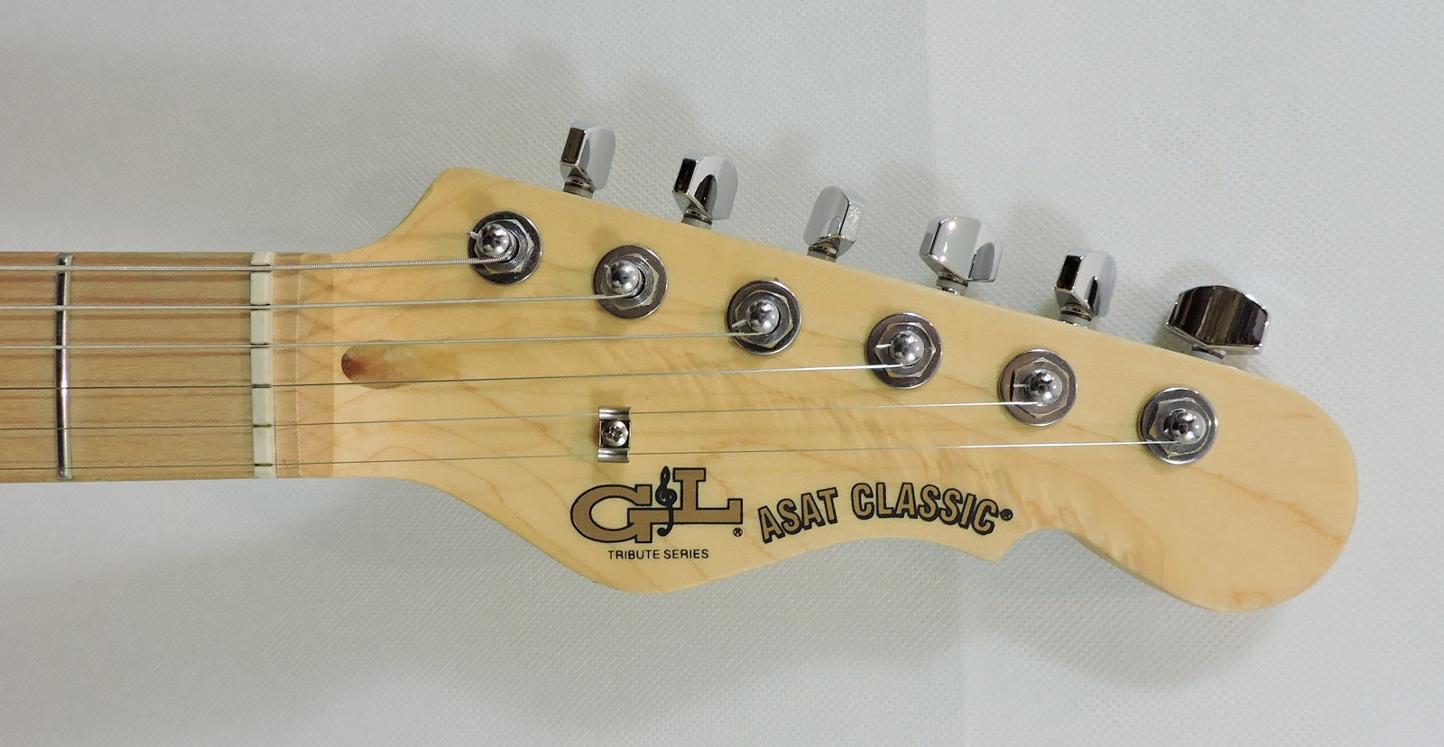 G&L Tribute Asat Classic Semi-hollow Blueburst With Upgrades - Used