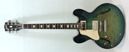 Gibson ES 335 Left Handed, Figured Aquamarine - Used