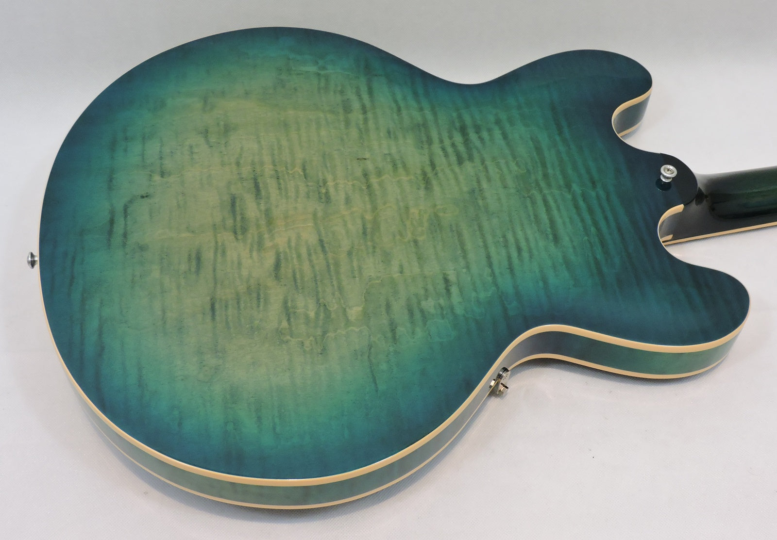 Gibson ES 335 Left Handed, Figured Aquamarine - Used