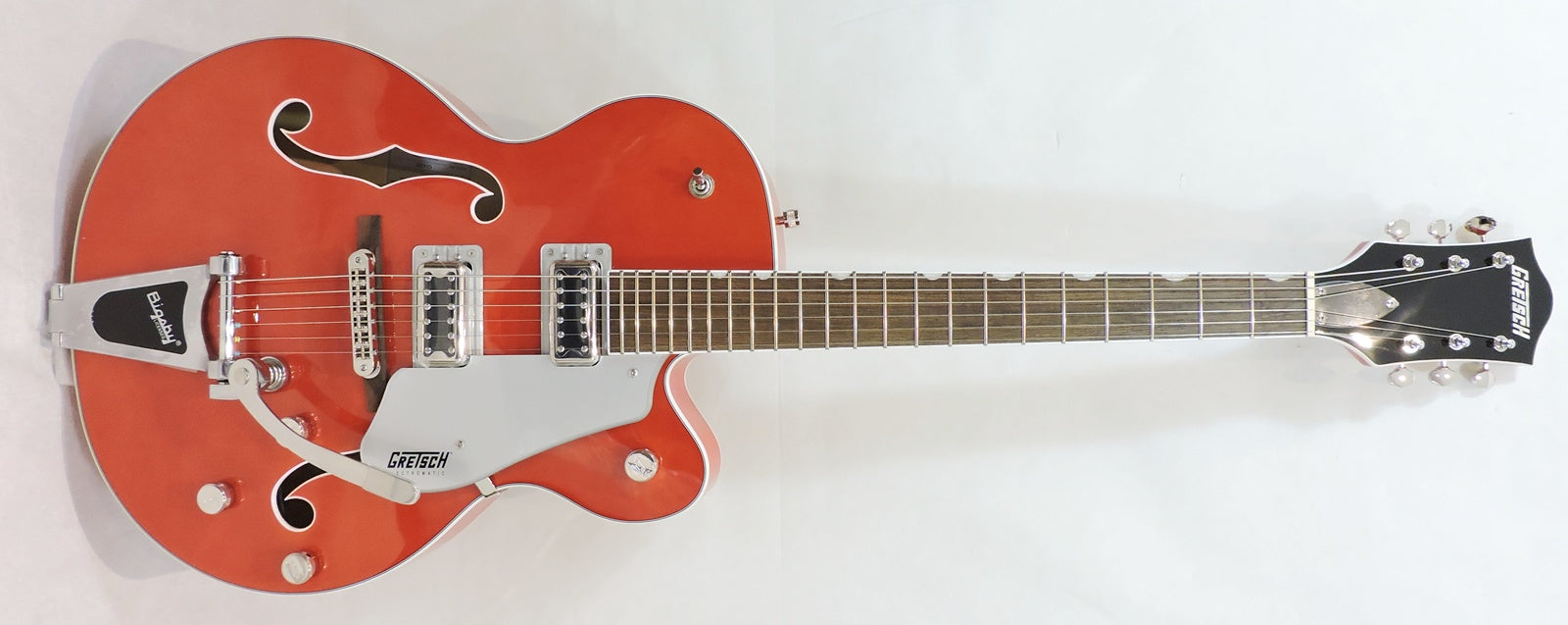 Gretsch G5420T Electromatic® Hollow Body Single-Cut with Bigsby. Orange Stain