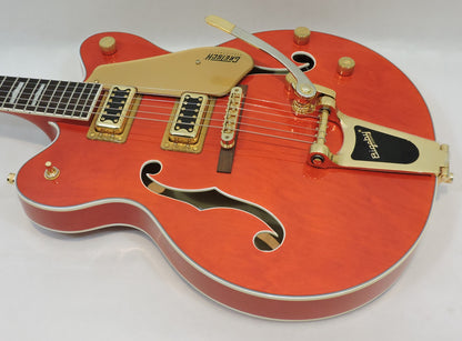 Gretsch G5422TG Electromatic Hollow Body with Hard Case. Orange with Gold Hardware w - Used