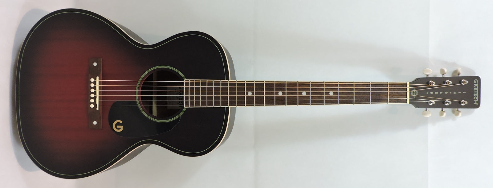 Gretsch Jim Dandy™ Concert, Dark Cherry Burst
