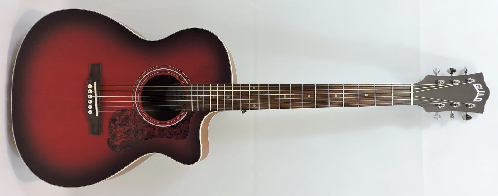 Guild OM-240CE Oxblood Burst - Used